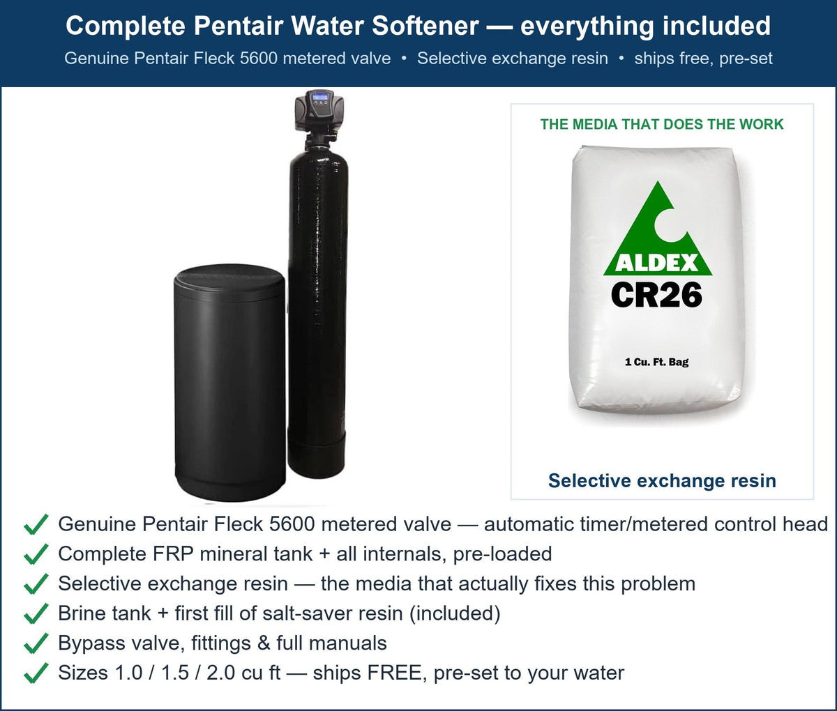 Pentair Nitrate & Nitrite (Well) Filter