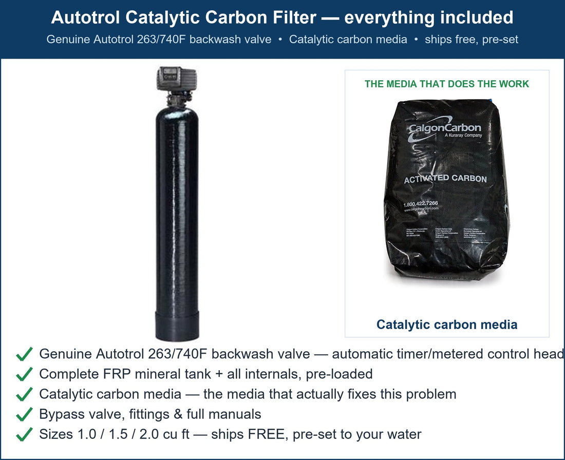 Autotrol PFAS Forever Chemicals Filter