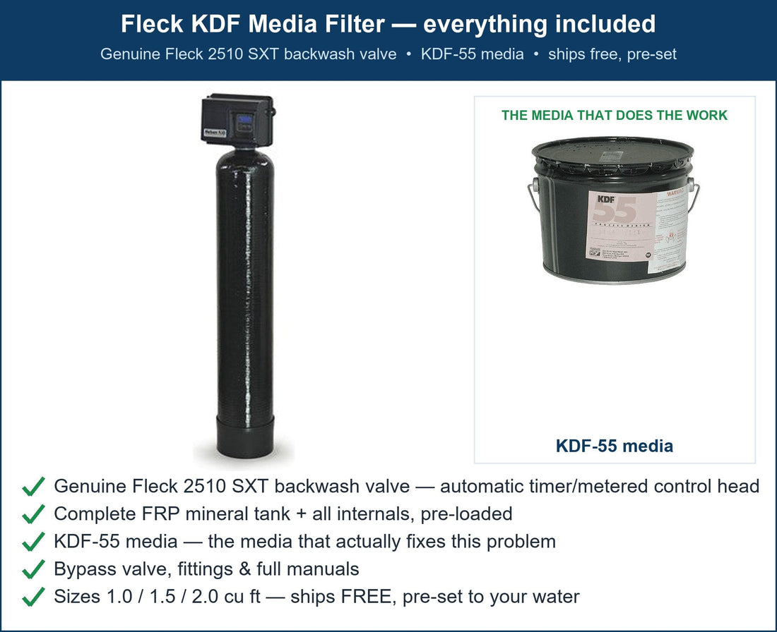 Fleck Lead in Water Filter