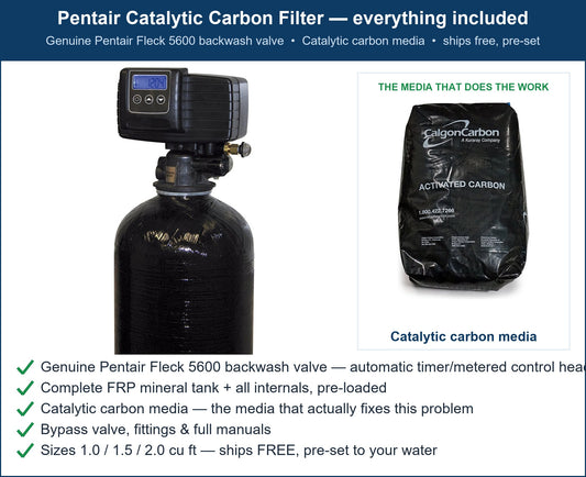 Pentair Chlorine Taste & Smell Filter