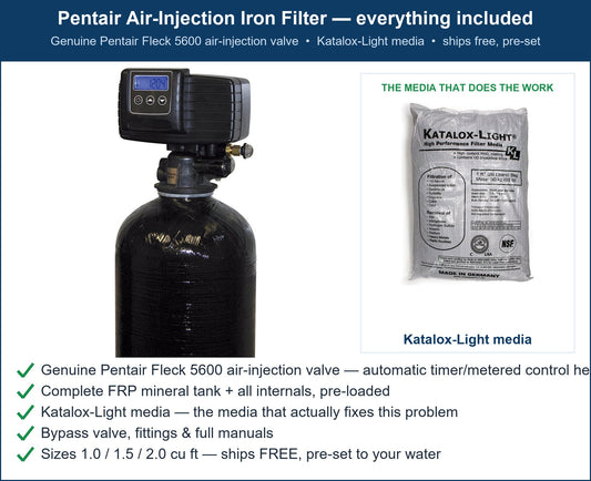 Pentair Metallic-Tasting Water Filter