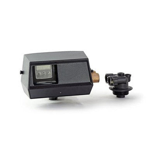 Fleck 9100 SXT water softener with 1-inch meter assembly — FL91/16M-SXT-1-0.0, Fleck 9100 SXT w/ 1" Meter Assembly, 910006-007