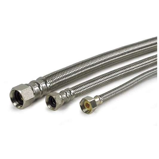 1/2" Stainless Braided Hose, 24"