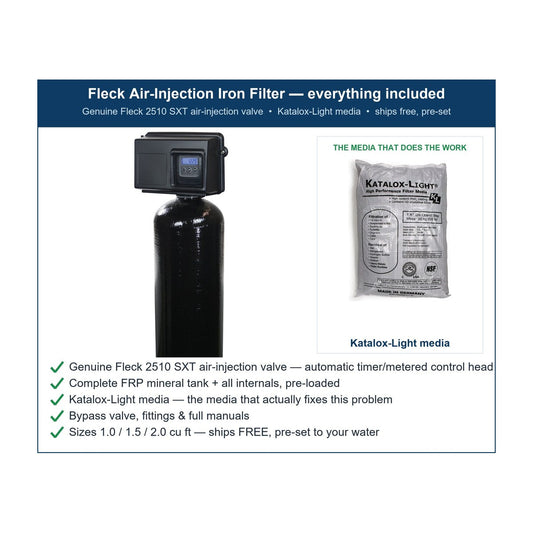 WSP Whole House Carbon Filter - Metallic-Tasting