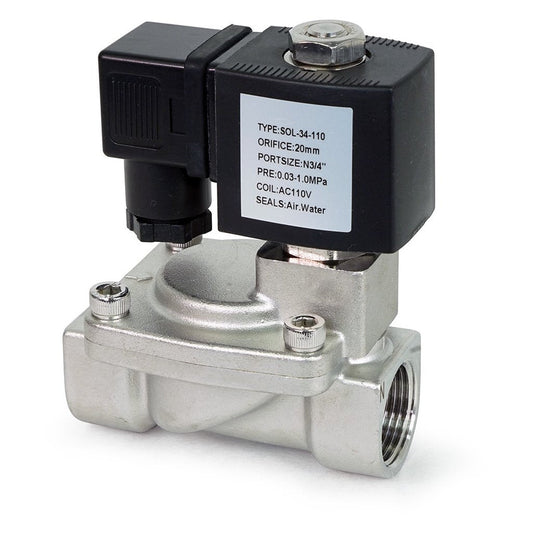 Reliable Commercial-Grade Solenoid Valve for Efficient Water Treatment Systems